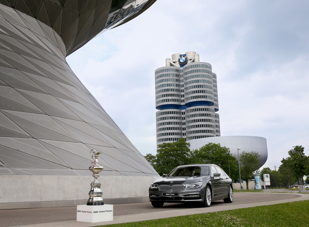 America's Cup Shooting For BMW